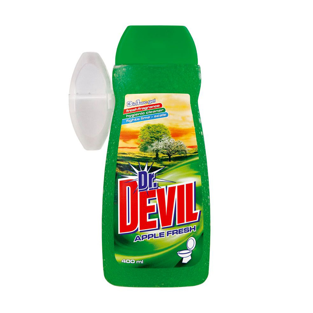 Гель для туалету Dr. Devil 3в1 Яблуко, 400 мл